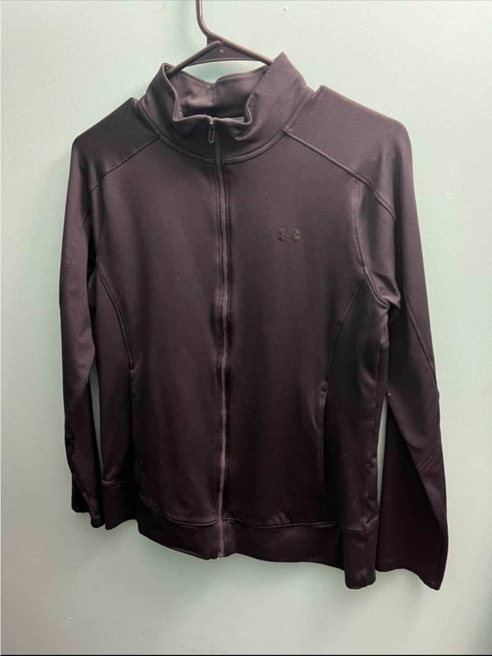 Under Armour Black Lightweight Full-Zip Training Jacket